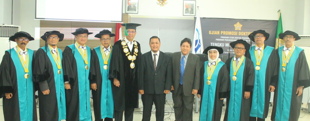 Program Studi Doktor Pendidikan IPS Selenggarakan Ujian sidang Terbuka Ketiga Atas Nama T.M Sahudra