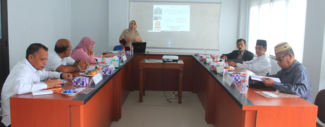 DPIPS PPs Unsyiah Selenggarakan Seminar Proposal Atas Nama Novita