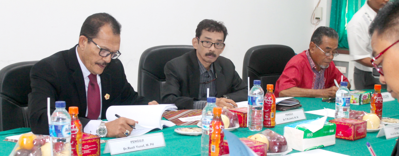 DPIPS PPs Unsyiah Selenggarakan Seminar Proposal Disertasi An. Rudiardi