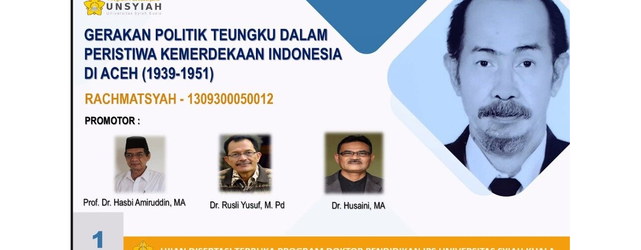 Ujian Naskah Disertasi Tertutup AN. Rachmatsyah