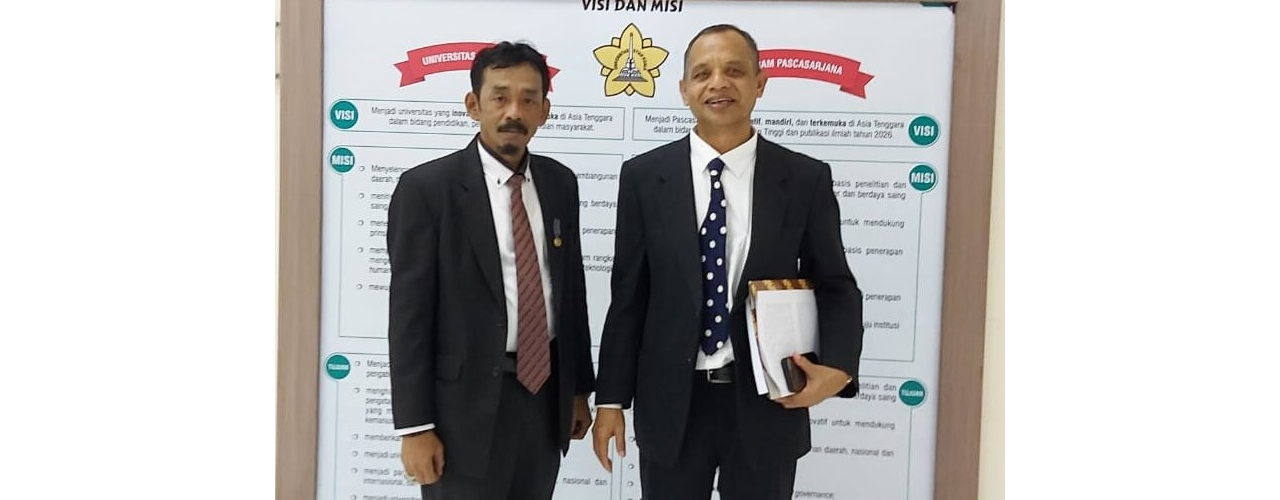 Ujian Naskah Disertasi Tertutup An. AMIRUDDIN