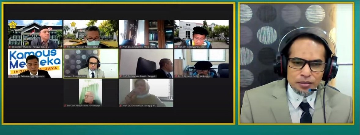 Promosi Doktor Terbuka An. Ruslan