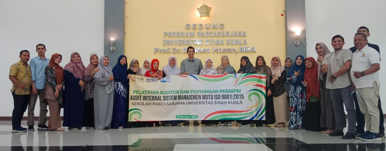 Pelatihan Auditor dan Audit Internal Sistem Manajemen Mutu ISO 9001:2015
