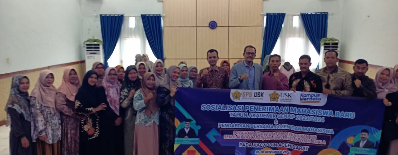 Sosialisasi Penerimaan Mahasiswa Baru Semester Genap 2023/2024 dan Pengabdian Kepada Masyarakat Bersama Dosen, Mahasiswa dan Alumni DPIPS