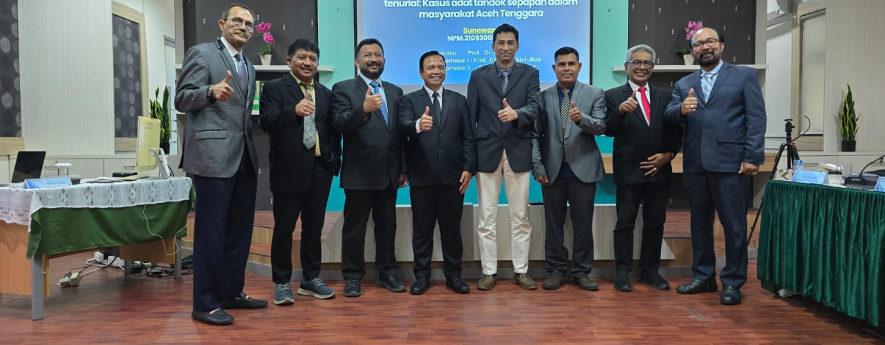 Ujian Promosi Doktot Sunawardi