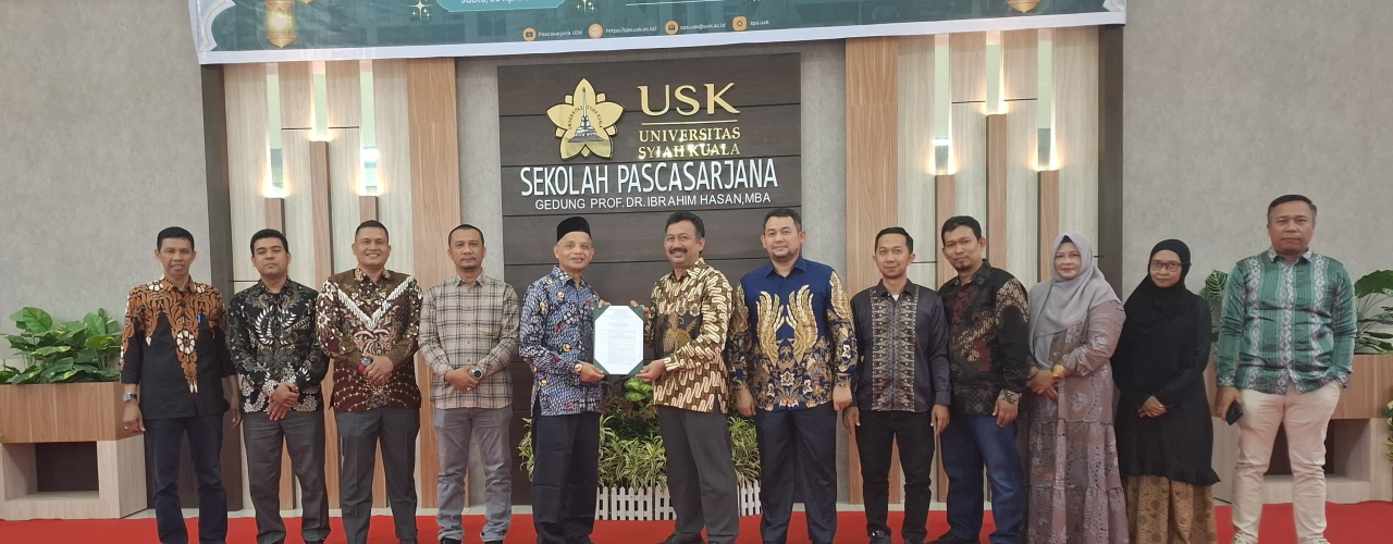 Pelantikan Pengurus Alumni Program Studi Doktor Pendidikan IPS Sekolah Pascasarjana Universitas Syiah Kuala (USK) Periode 2025–2028