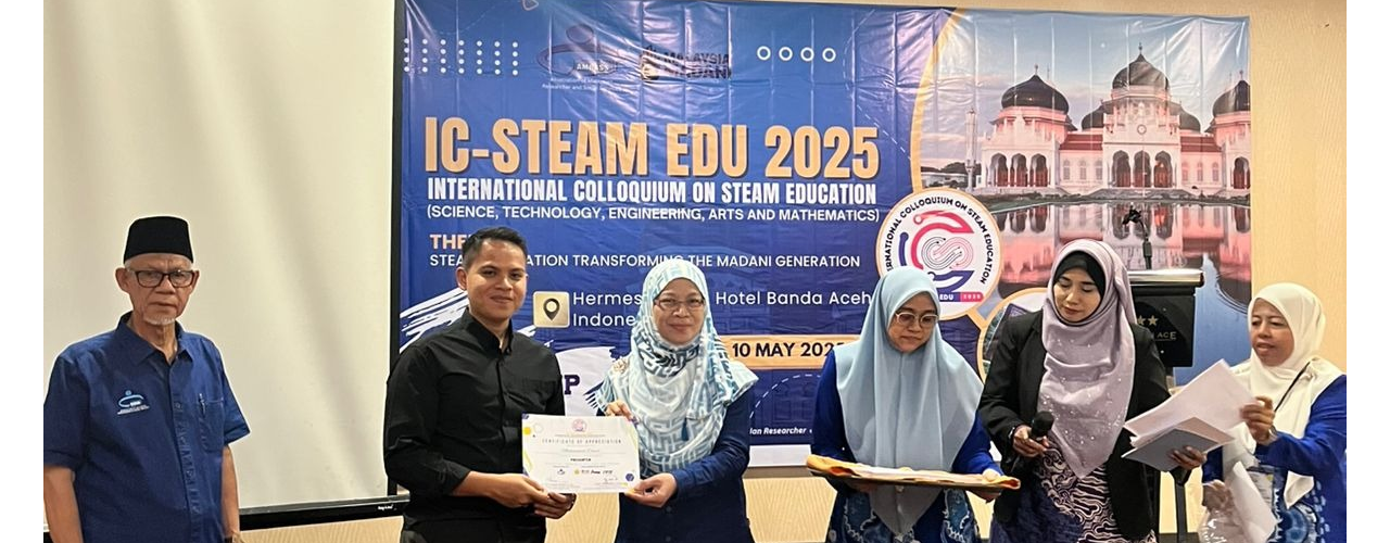 Mahasiswa dan Alumni Doktor Pendidikan IPS USK Berkiprah di IC-STEAM Colloquium 2025