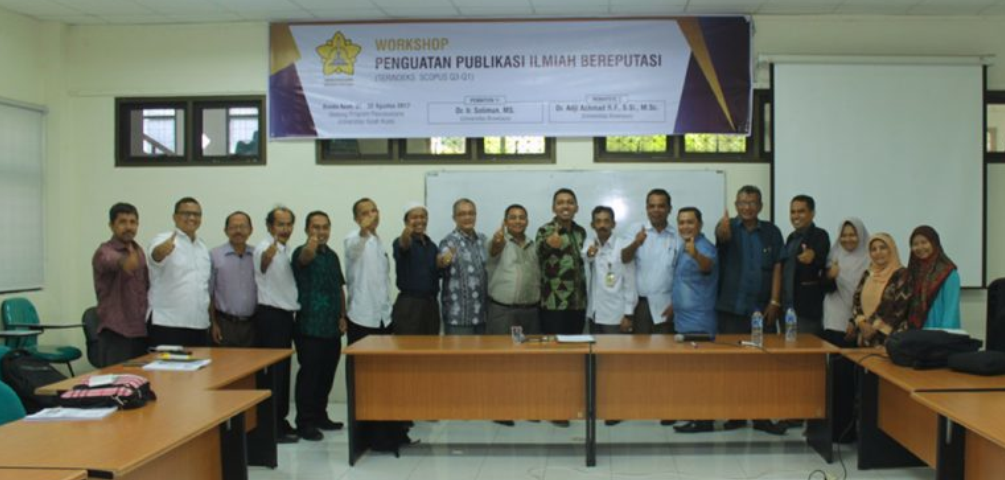 DIPIPS PPS Unsyiah Selenggarakan Workshop Penguatan Publikasi Ilmiah Bereputasi