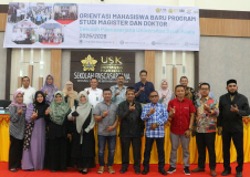 Sekolah Pascasarjana USK Gelar Orientasi Mahasiswa Baru Program Doktor Semester Ganjil 2025/2026