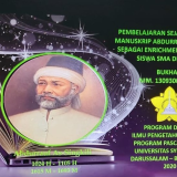 Ujian Promosi Doktor  An.Bukhari