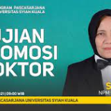 Ujian Promosi Doktor Terbuka An. Syakdiyah