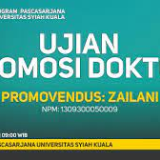 Promosi Doktor Terbuka An. ZAILANI