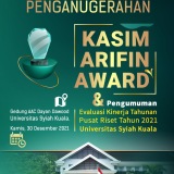 Teuku Muhammad Zulfikar Raih Penganugrahan Kasim Arifin  Award katagori Pengelola dan Pembina Lingkungan Hidup
